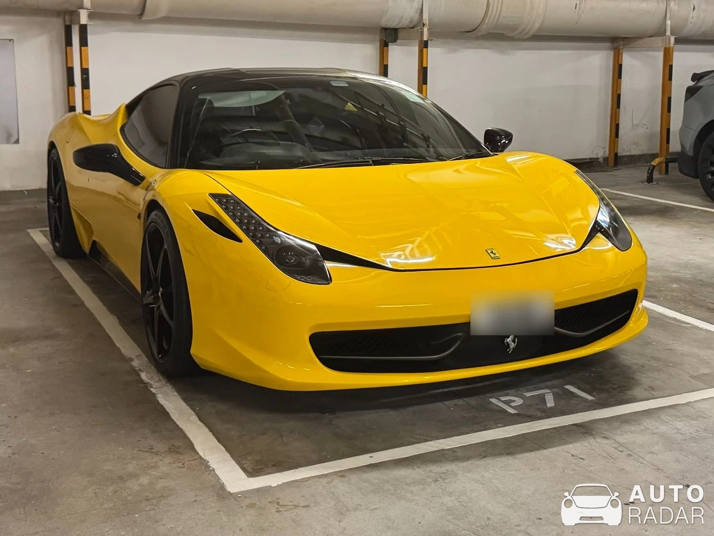 Ferrari 458 Italia spotted in Shenzhen