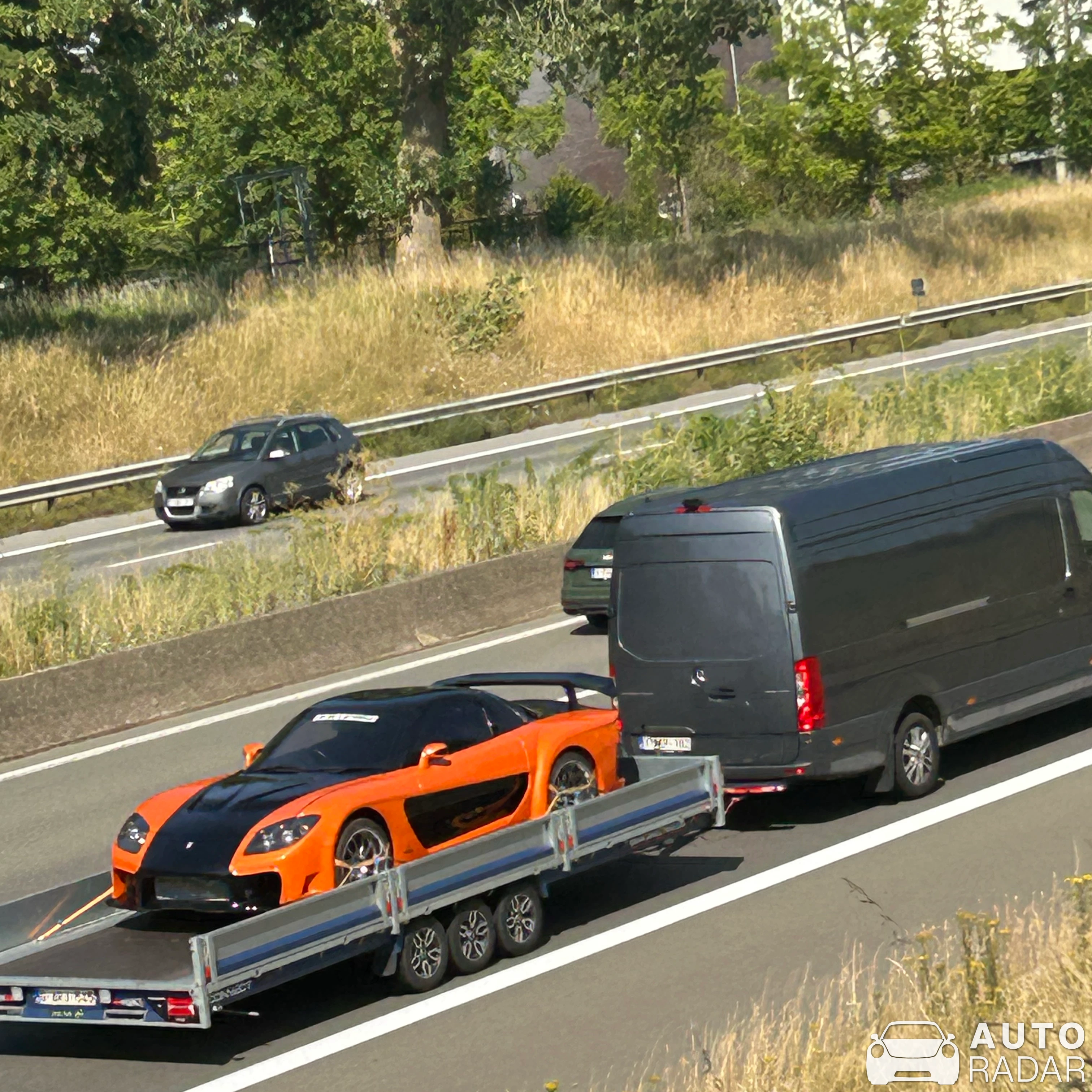Mazda RX-7 FD3S Veilside Fortune spotted in Oud-Heverlee