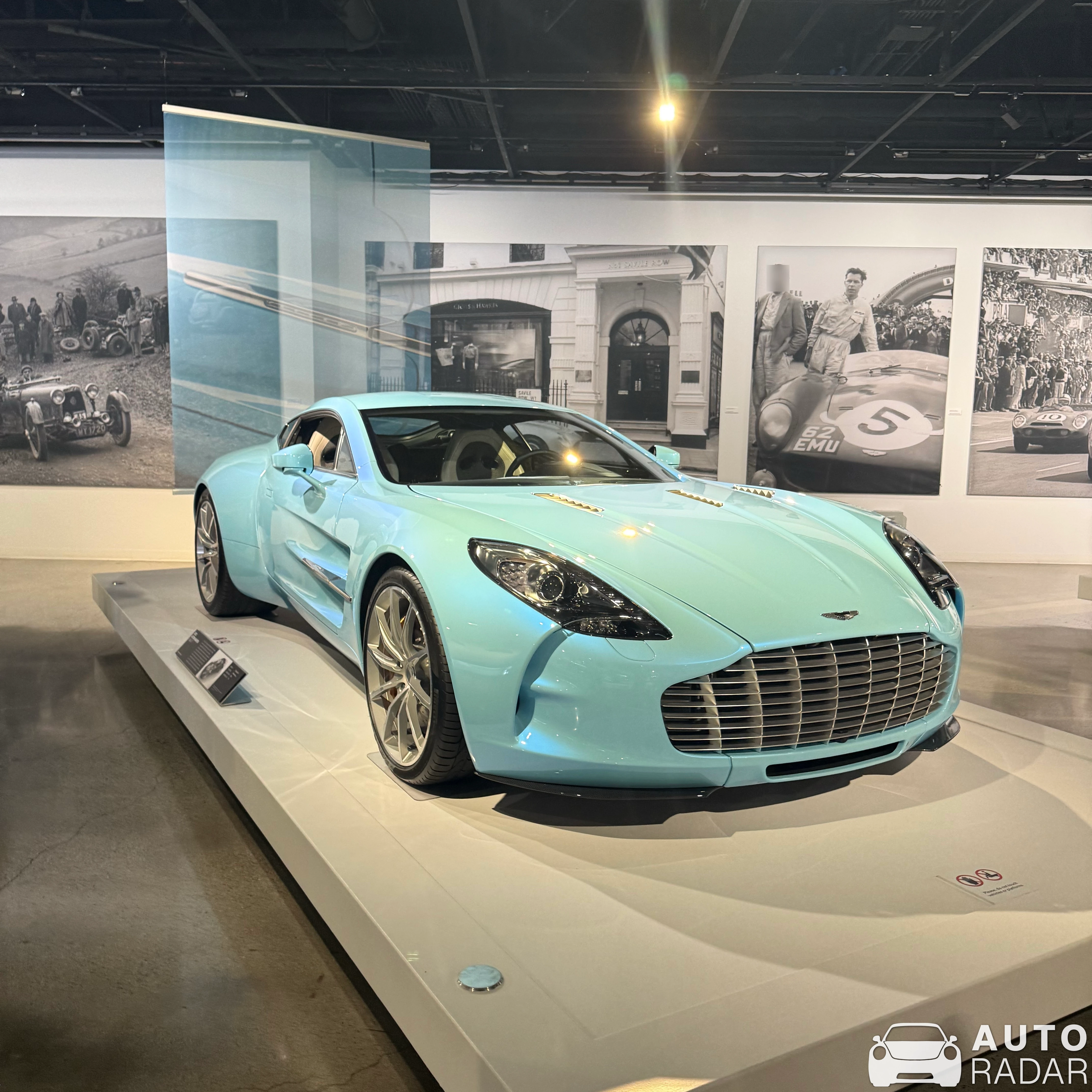 Aston Martin One-77 spotted in Los Angeles