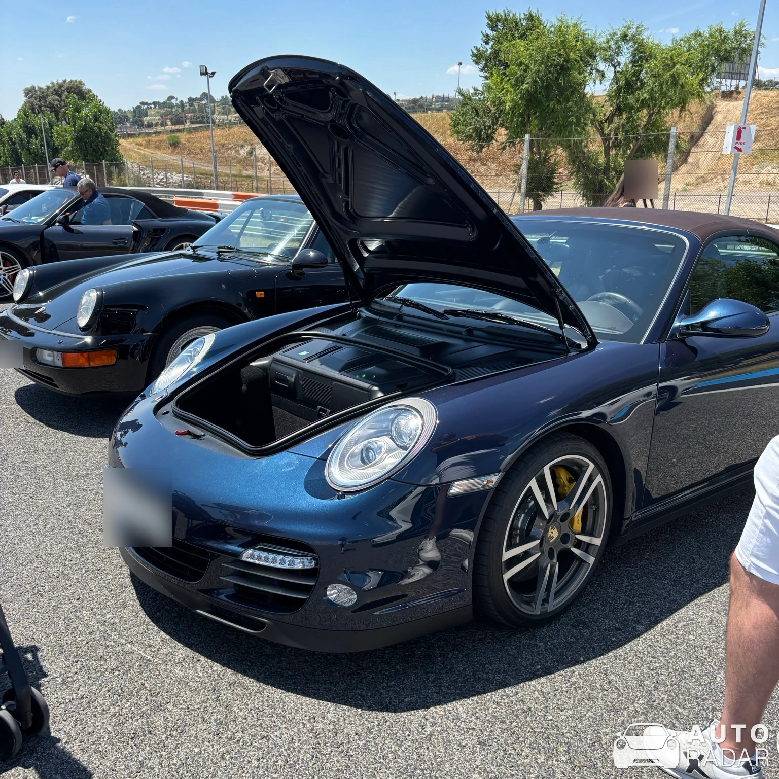 Porsche 997 Turbo Cabriolet spotted in San Sebastián de los Reyes