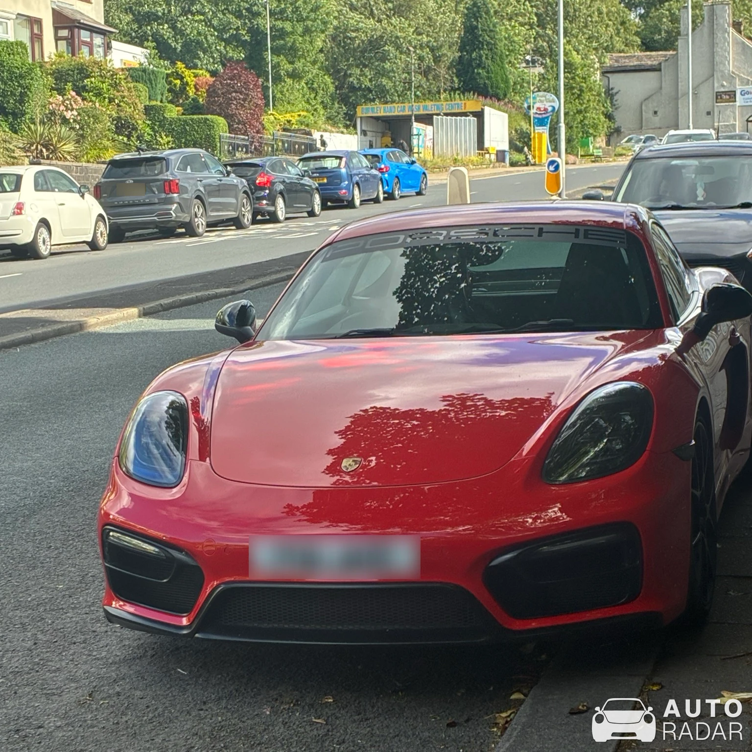 Porsche 718 Cayman GTS spotted in Burnley