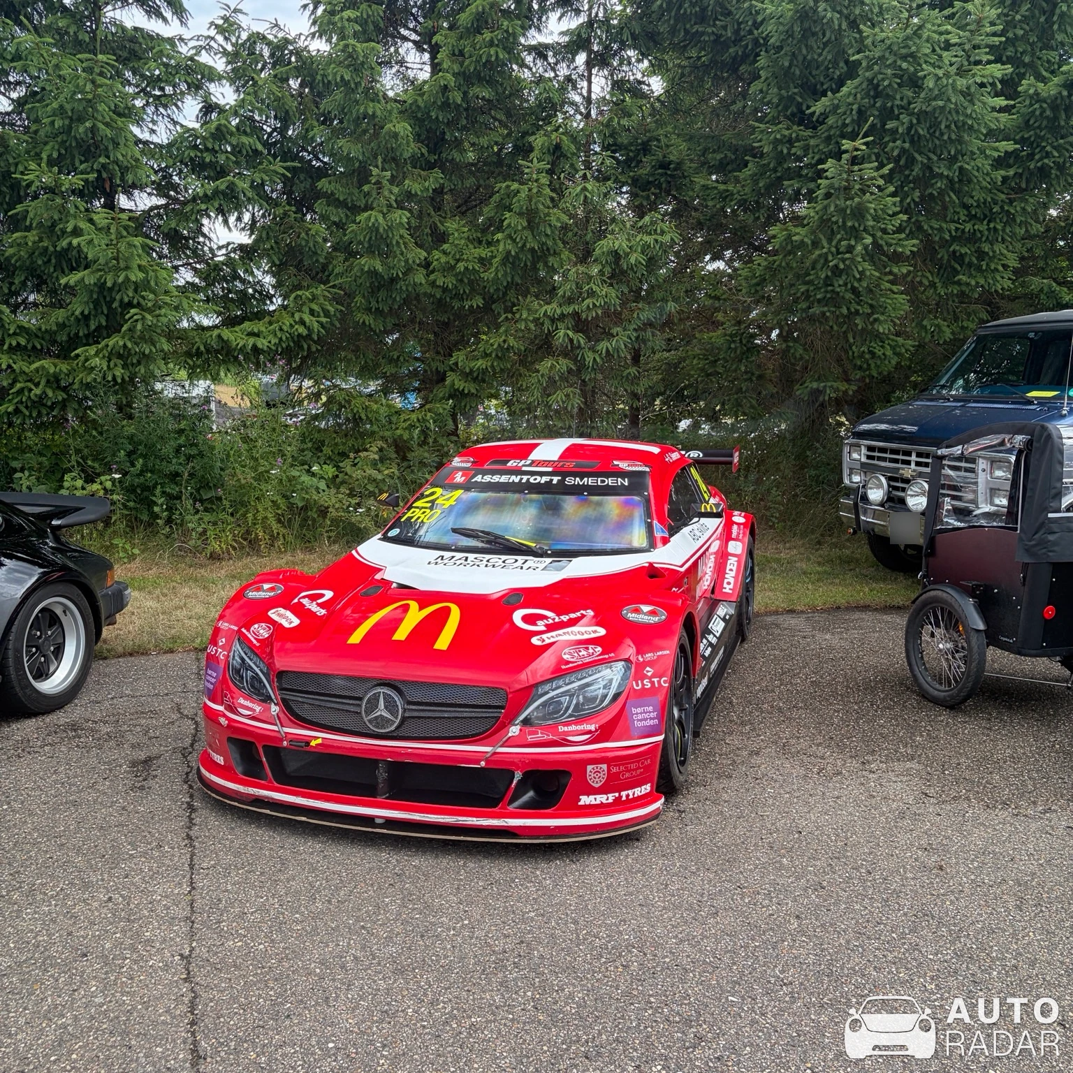 Mercedes-AMG C 63 DTM 2016 spotted in Silkeborg