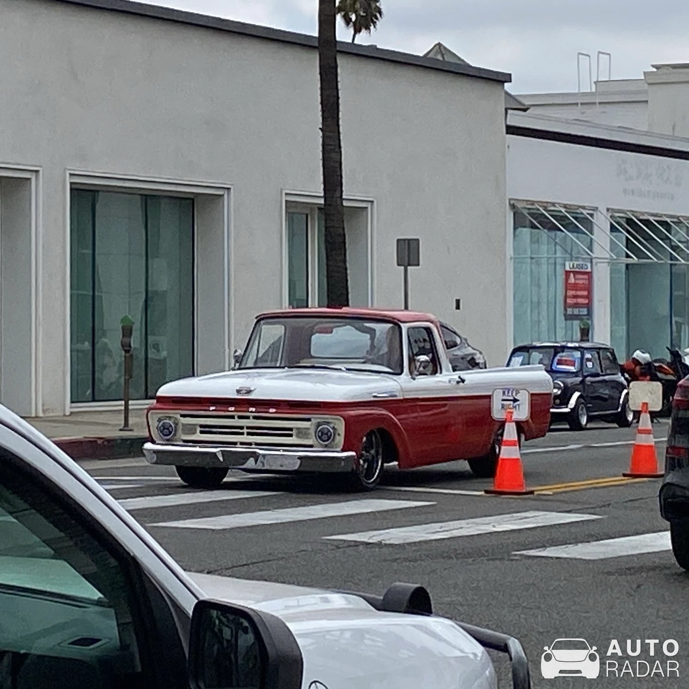 Ford F-100 spotted in Beverly Hills