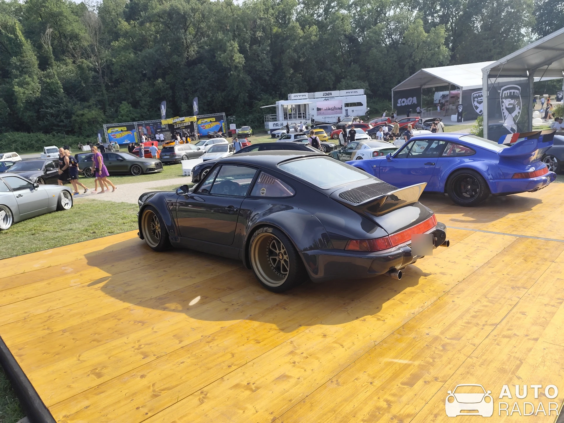 Porsche 911 spotted in Monzambano