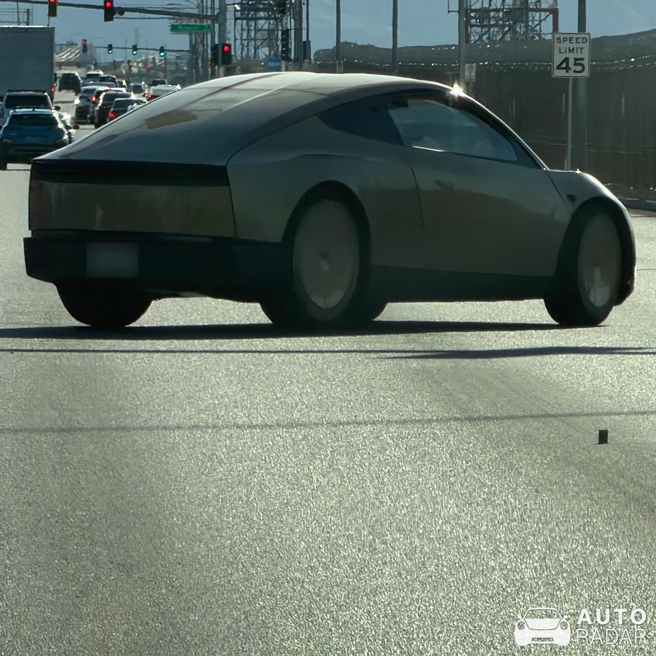 Tesla Cybercab spotted in Las Vegas