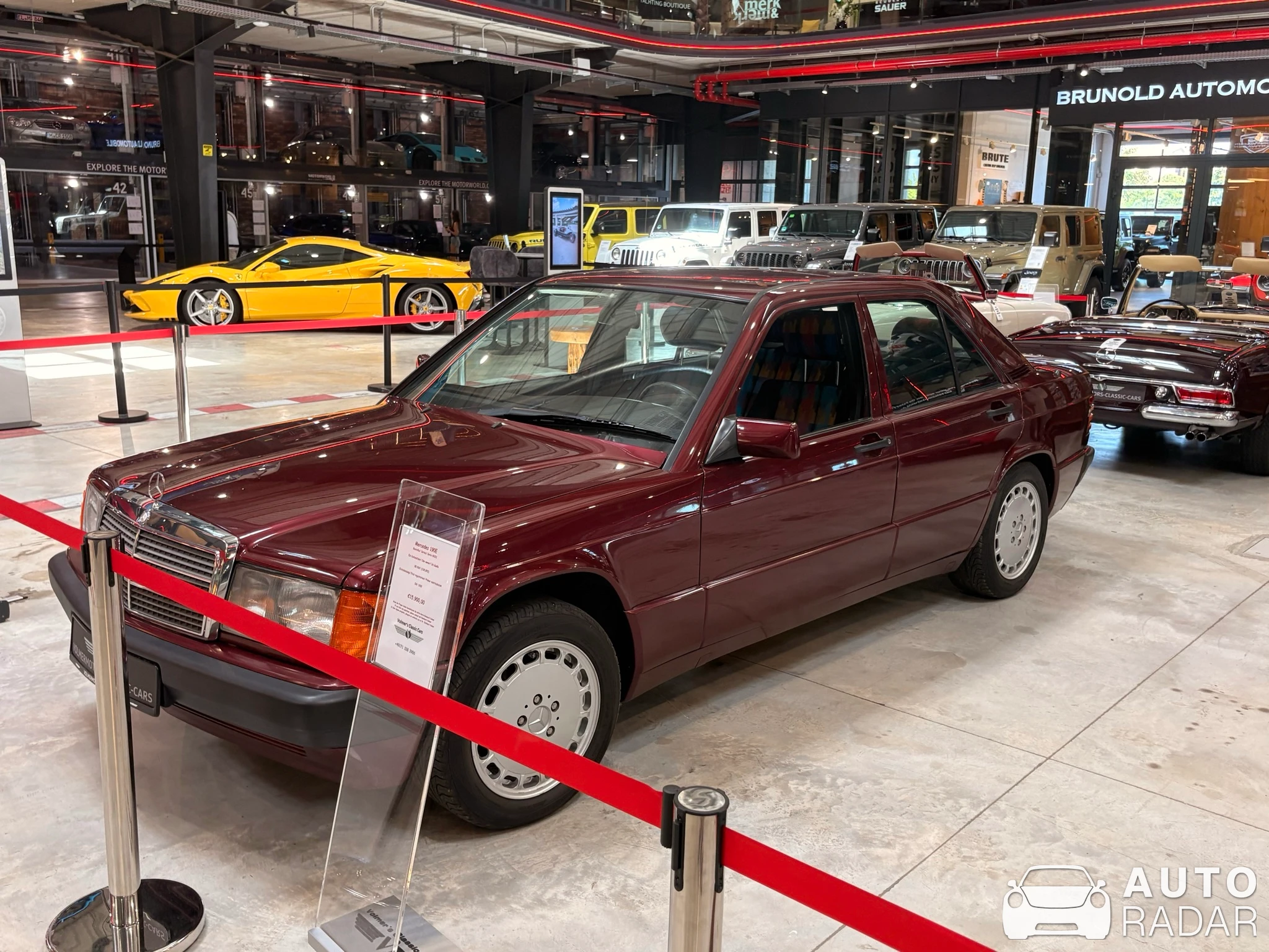 Mercedes-Benz 190 E W201 spotted in Palma