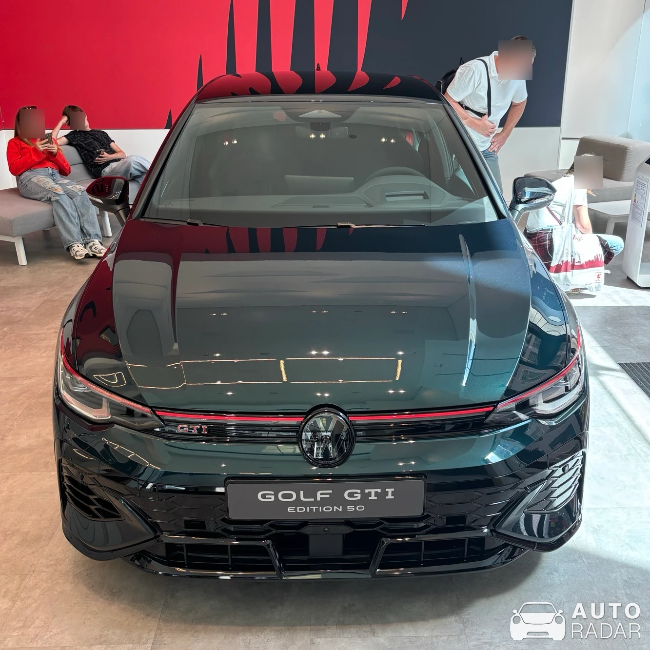 Volkswagen Golf GTI Edition 50 spotted in Berliini