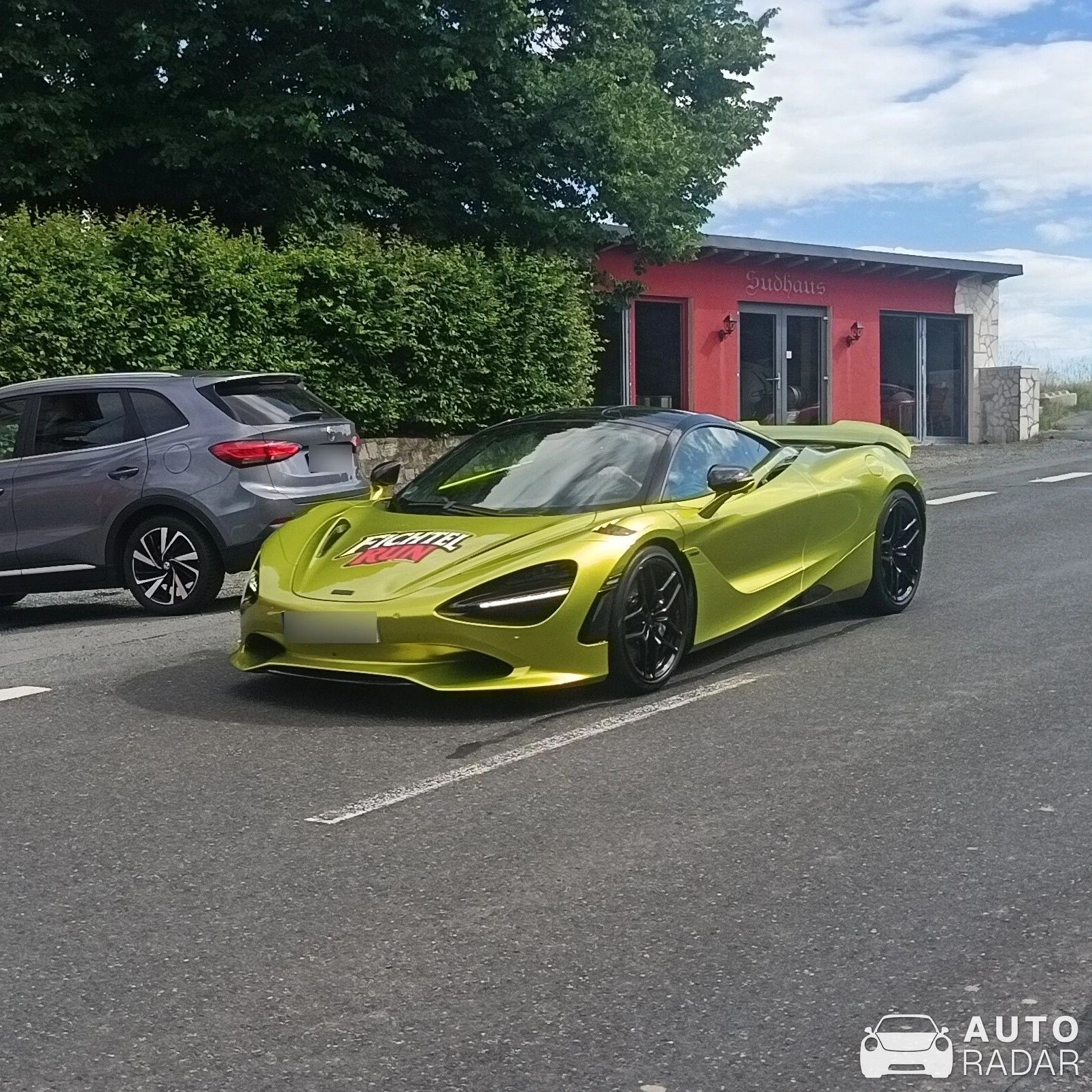McLaren 750S spotted in Konradsreuth