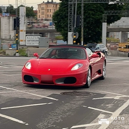 Ferrari F430 Spider spotted in Stockholm
