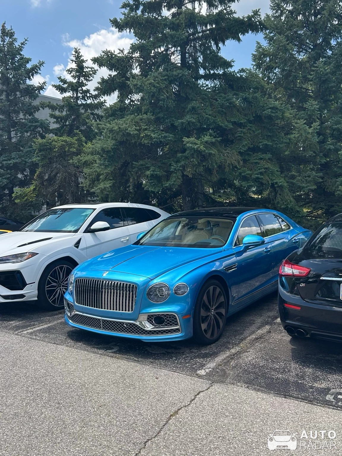 Bentley Flying Spur spotted in Dublin