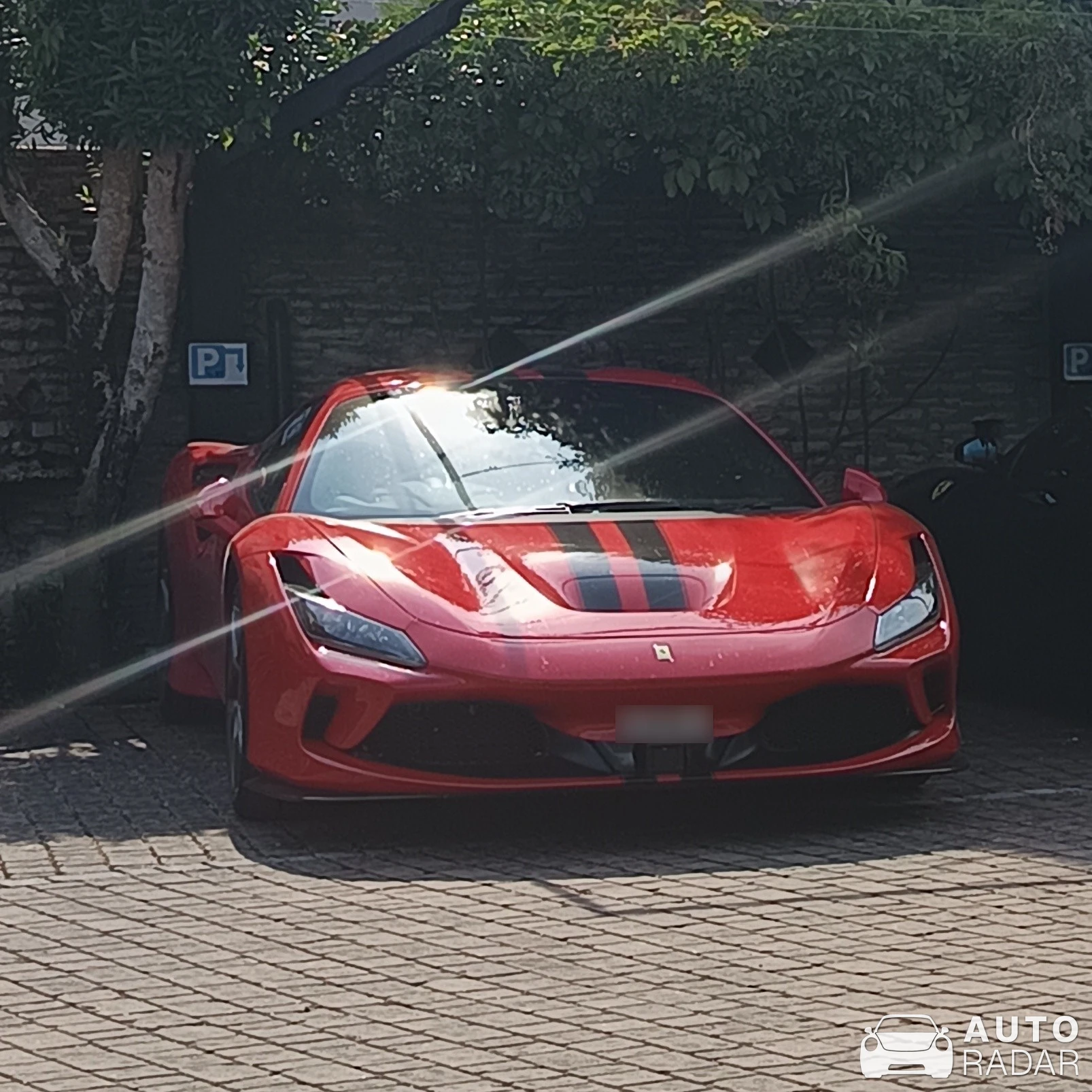 Ferrari F8 Tributo spotted in Leno