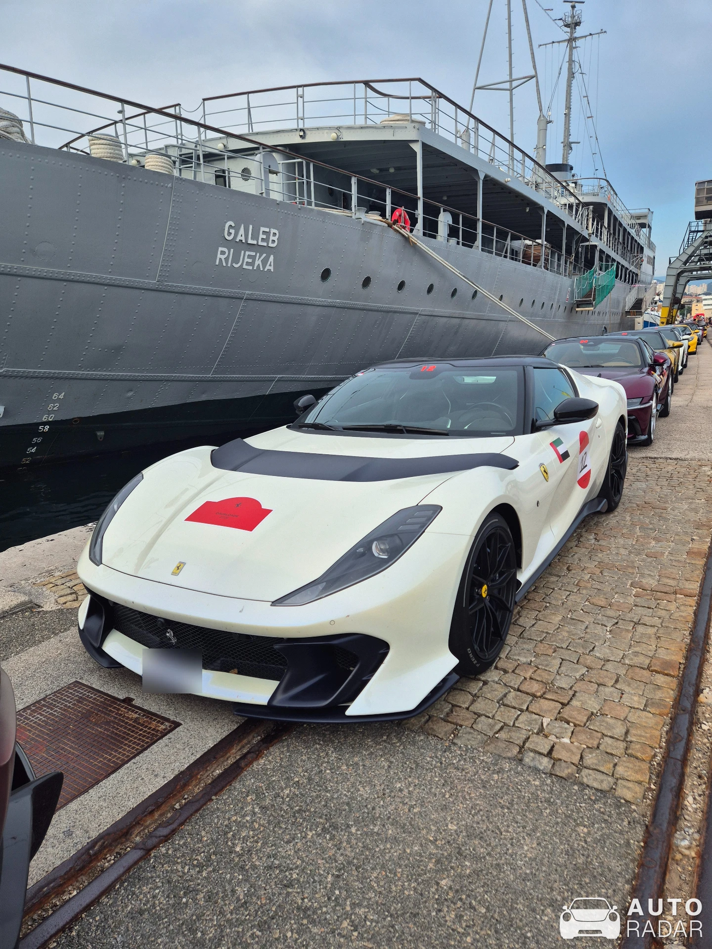 Ferrari 812 Competizione A spotted in Opatija