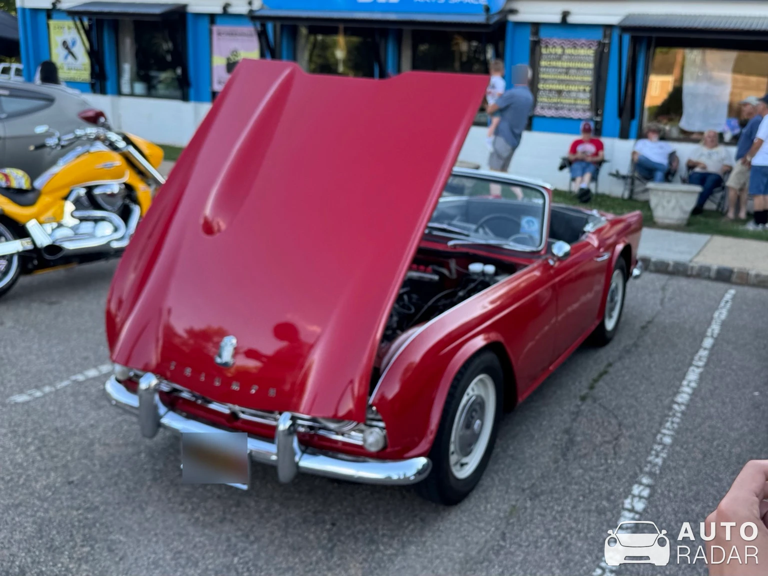 Triumph TR3 spotted in Flemington