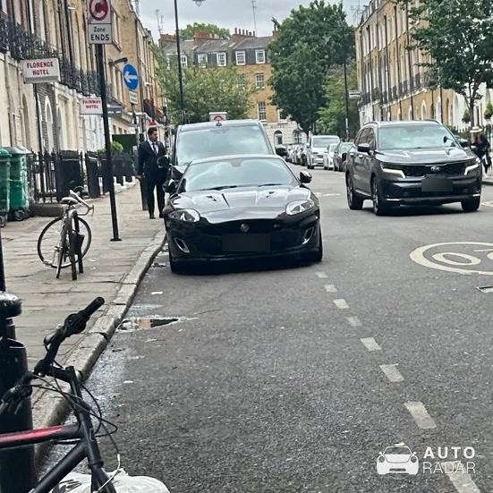 Jaguar XK Dynamic R spotted in London