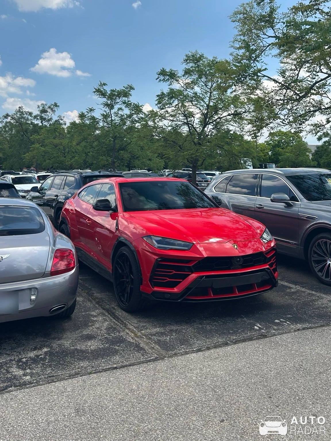 Lamborghini Urus spotted in Dublin
