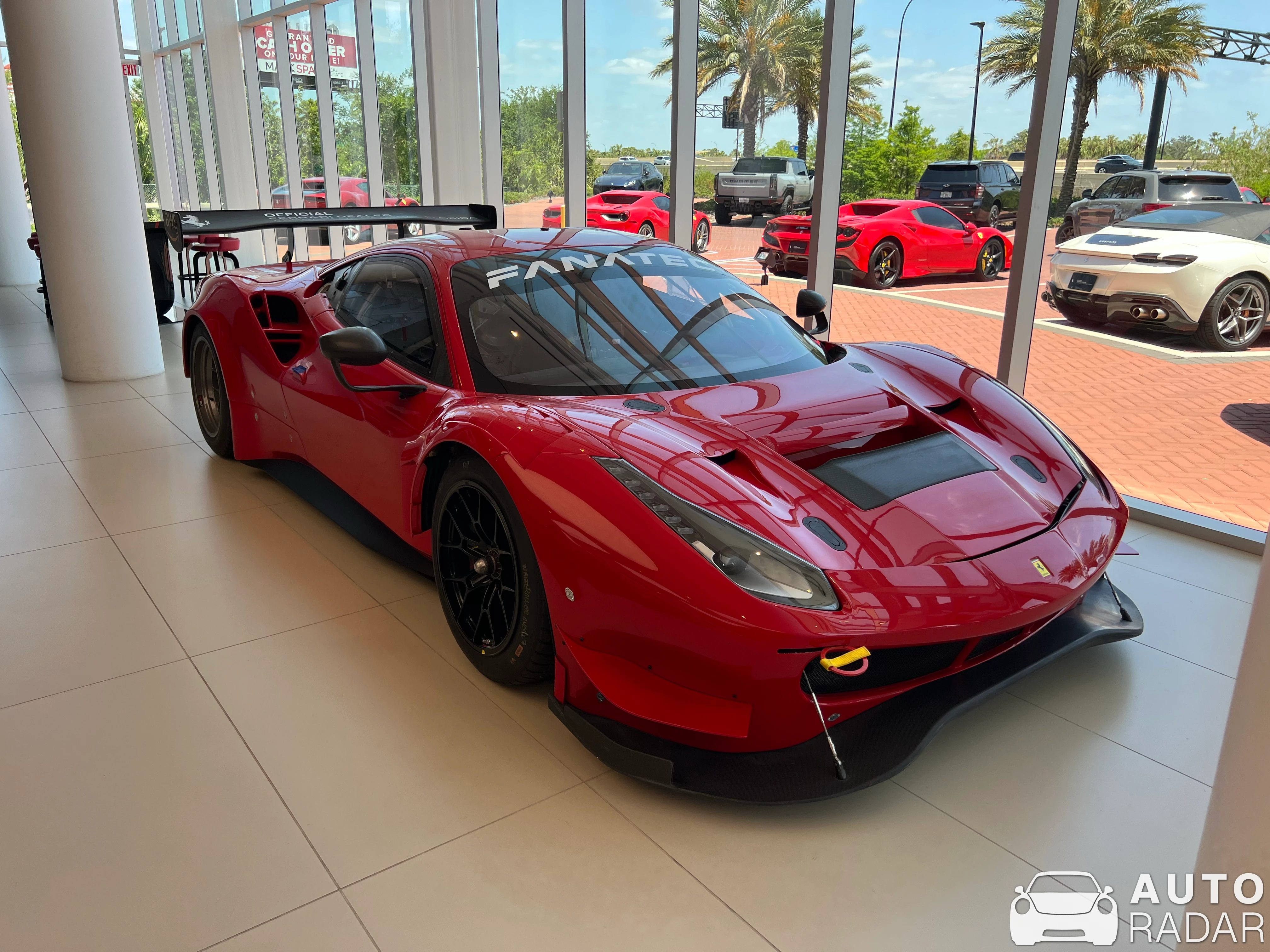 Ferrari 488 GT3 Evo 2020 spotted in Orlando