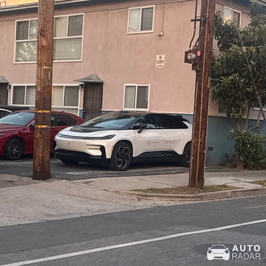 Faraday FF 91 spotted in Los Angeles