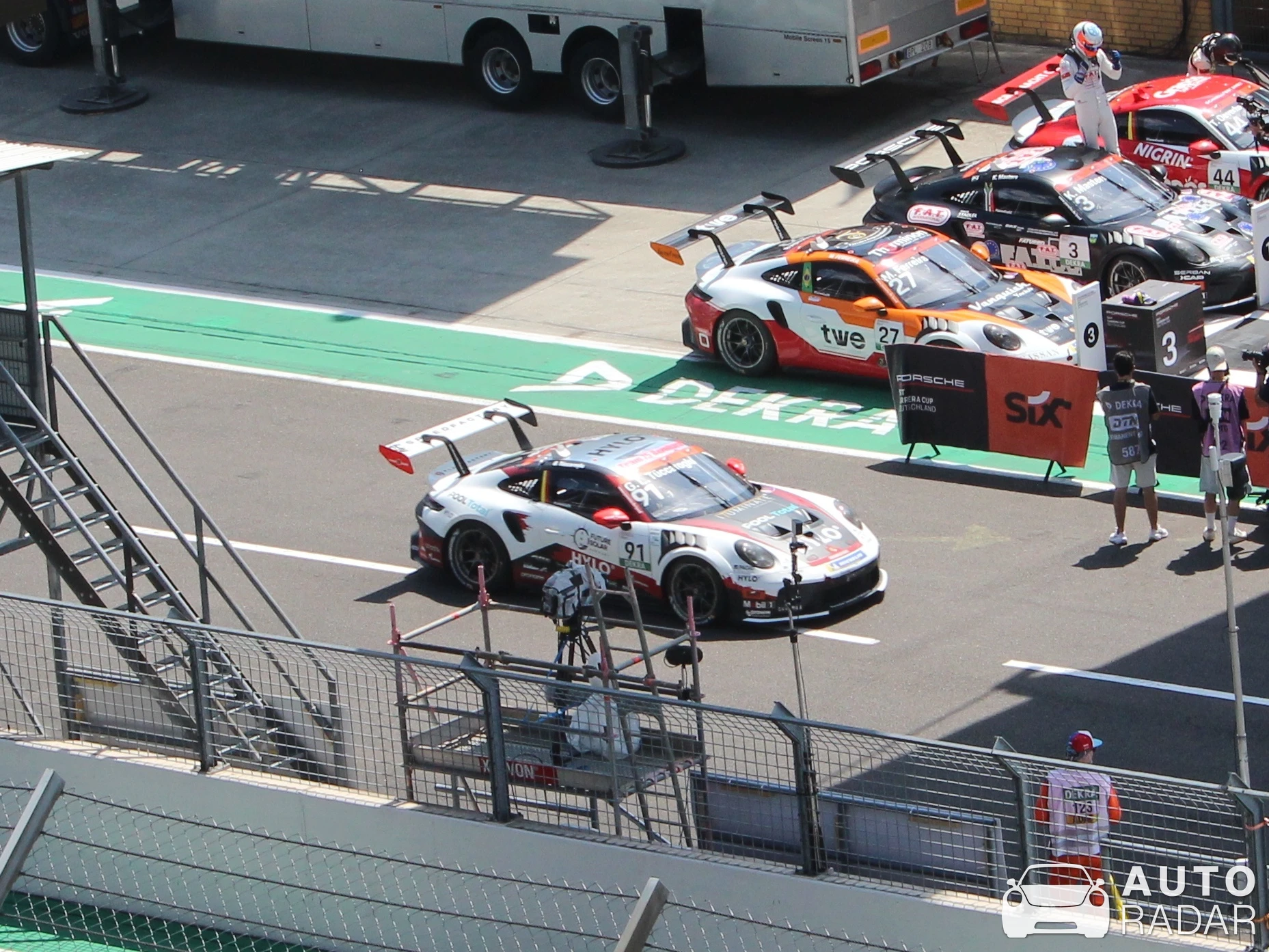 Porsche 992 GT3 Cup spotted in Schipkau