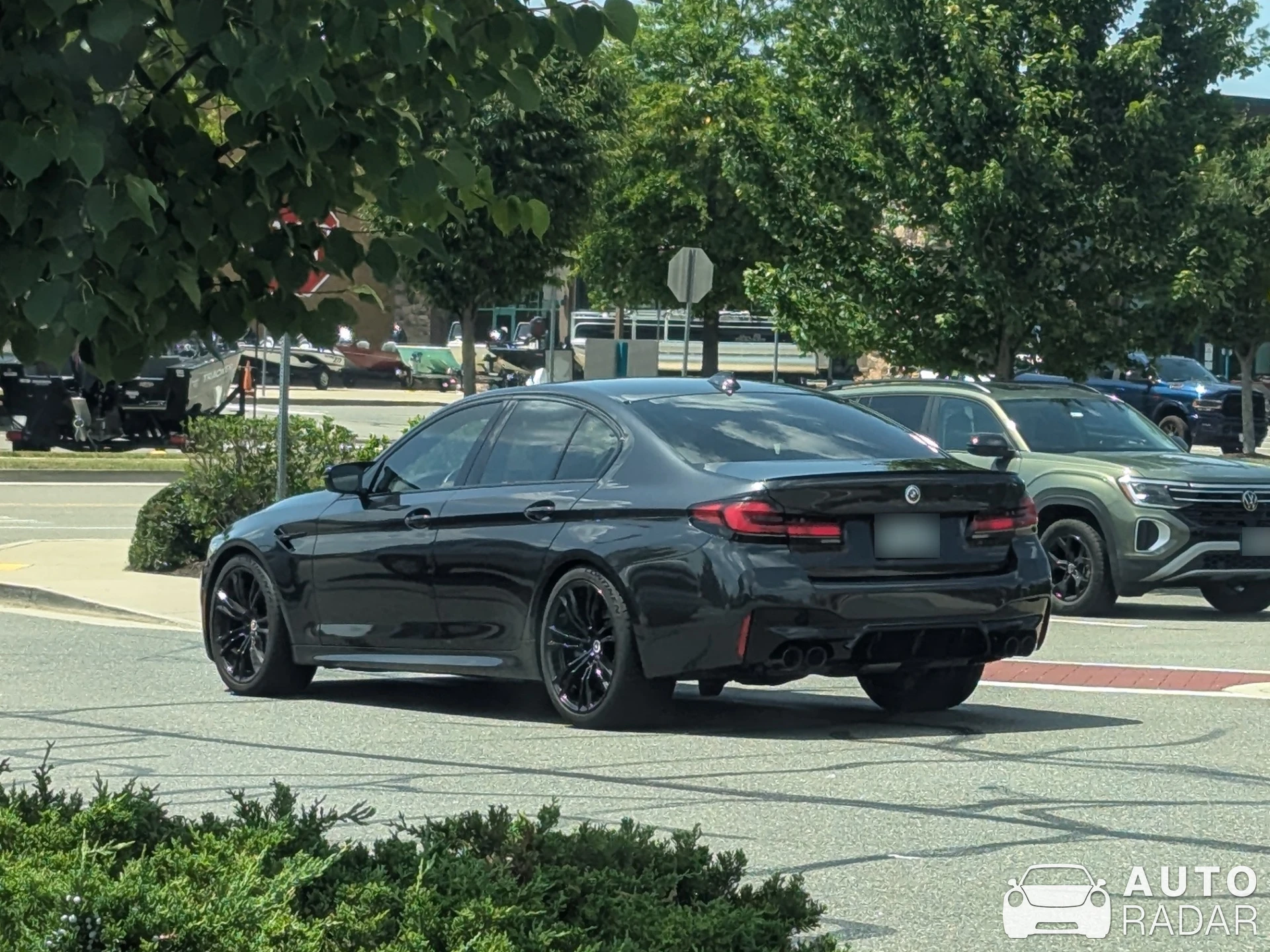 BMW M5 F90 Competition spotted in Henrico