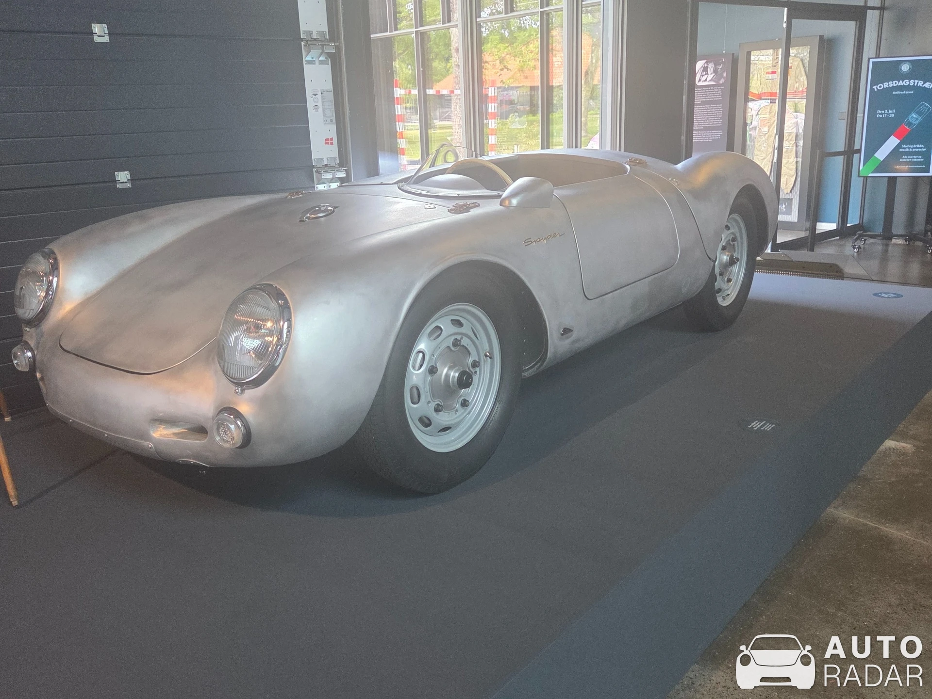 Porsche 550 Spyder spotted in Kongens Lyngby