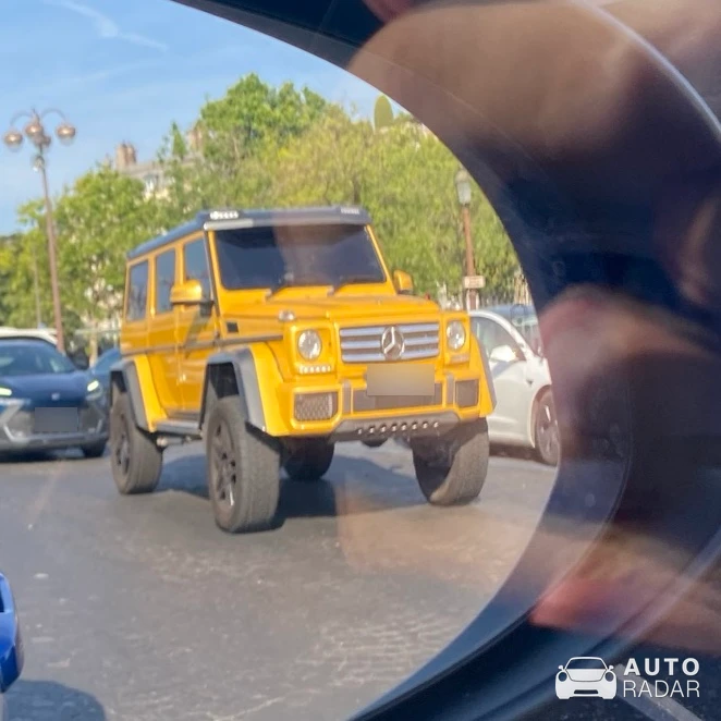 Mercedes-AMG G 63 4x4² W463 spotted in Paris, France