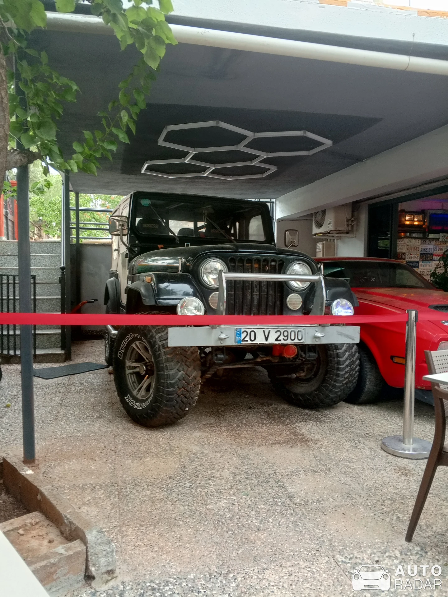 Jeep CJ7 spotted in Merkezefendi