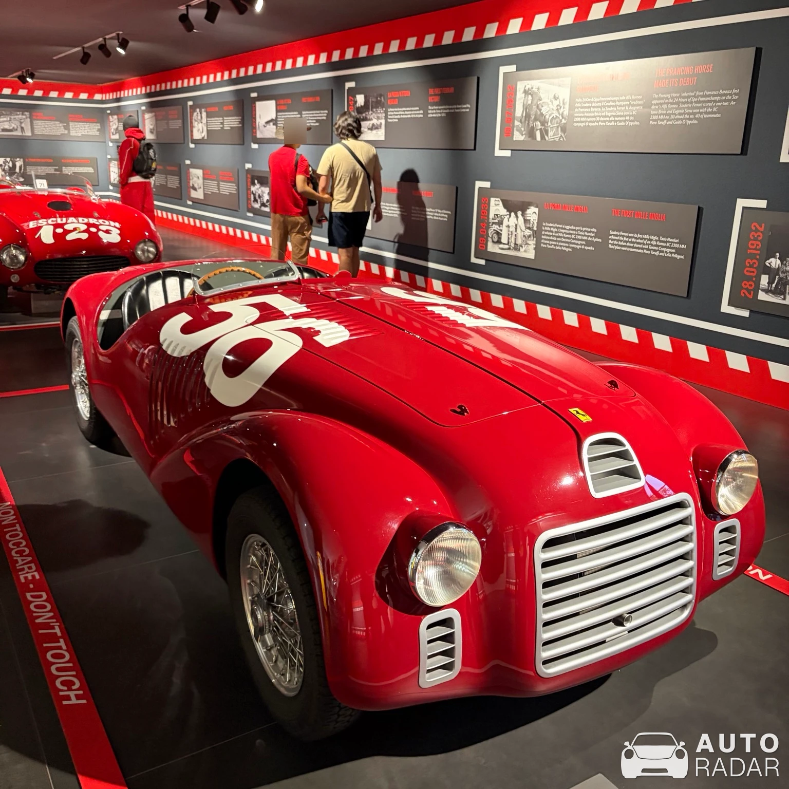 Ferrari 166 MM spotted in Maranello