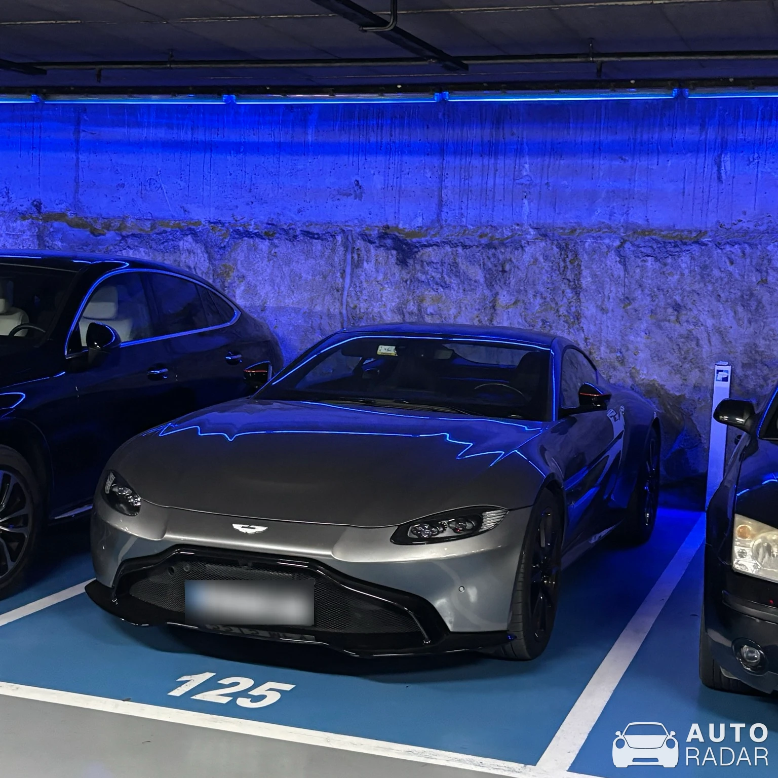 Aston Martin V8 Vantage spotted in Murcia