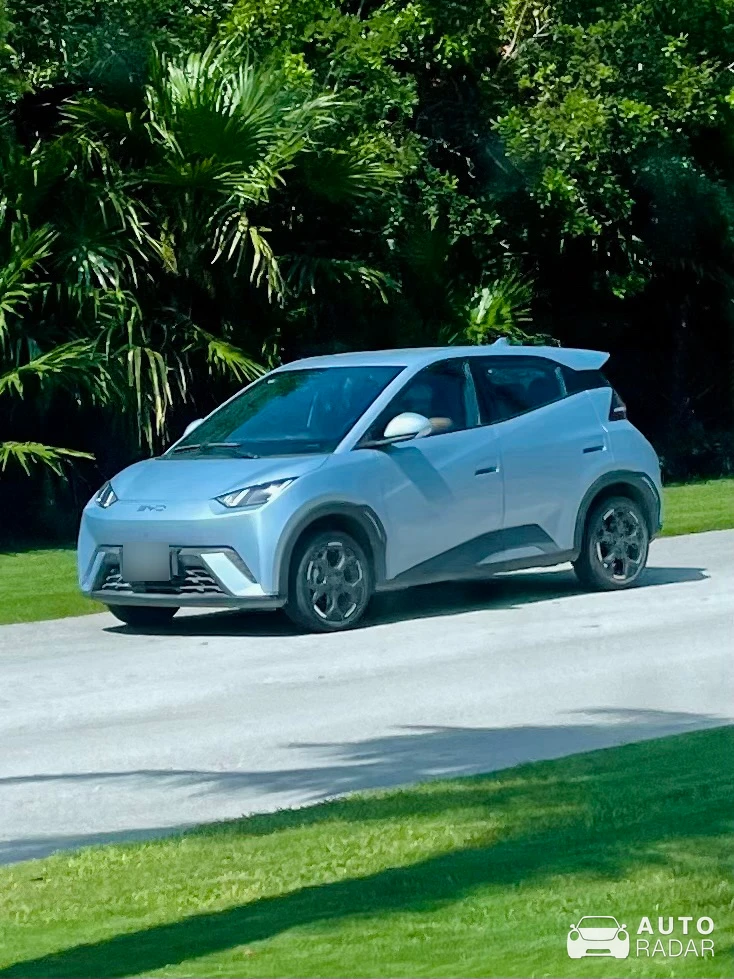 BYD Dolphin spotted in Cancún