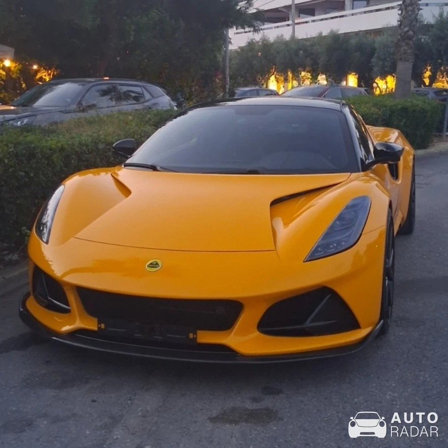 Lotus Emira V6 First Edition spotted in Glyfada