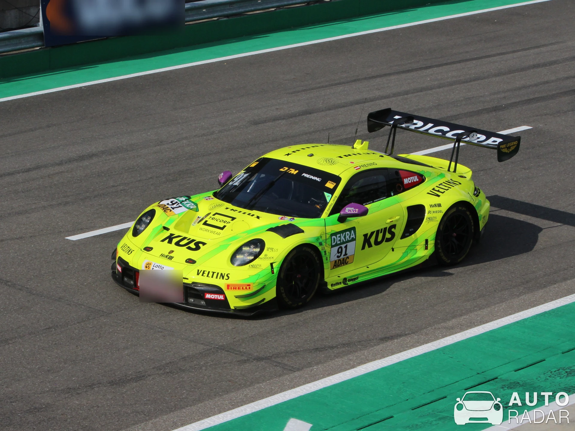 Porsche 992 GT3 R spotted in Schipkau