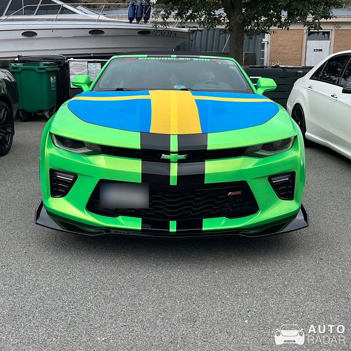 Chevrolet Camaro SS Convertible spotted in Dragør