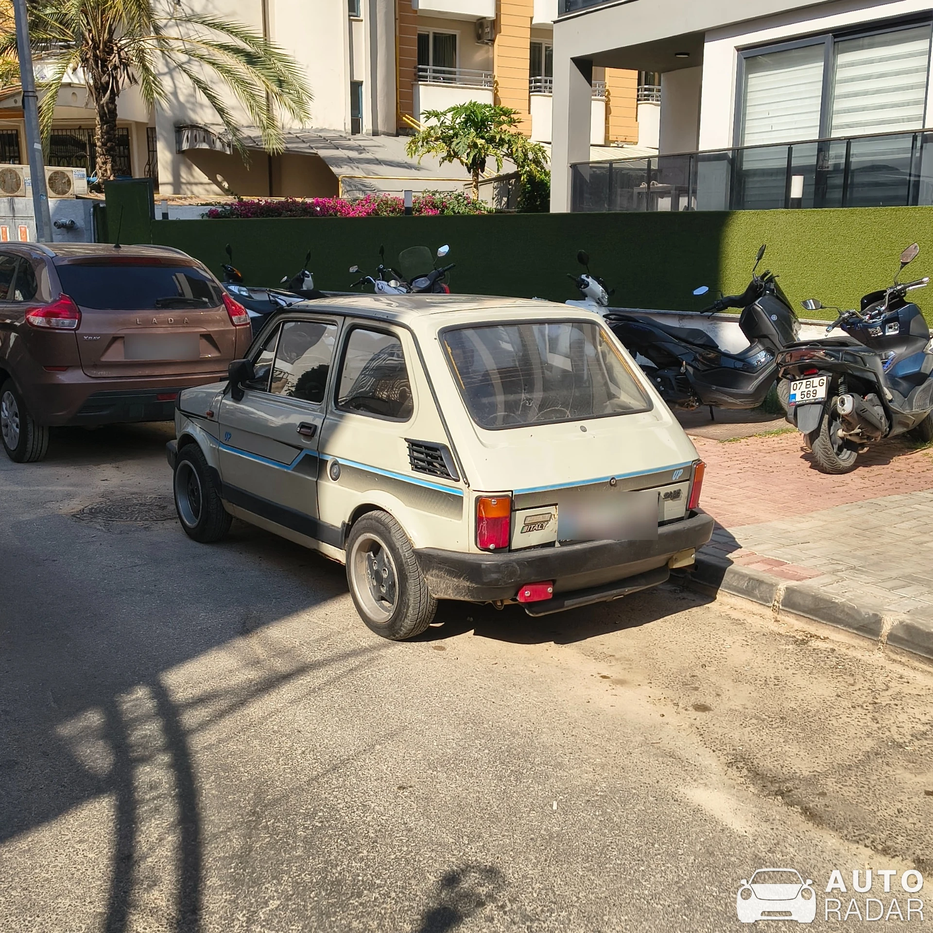 Fiat 126 spotted in Alanya