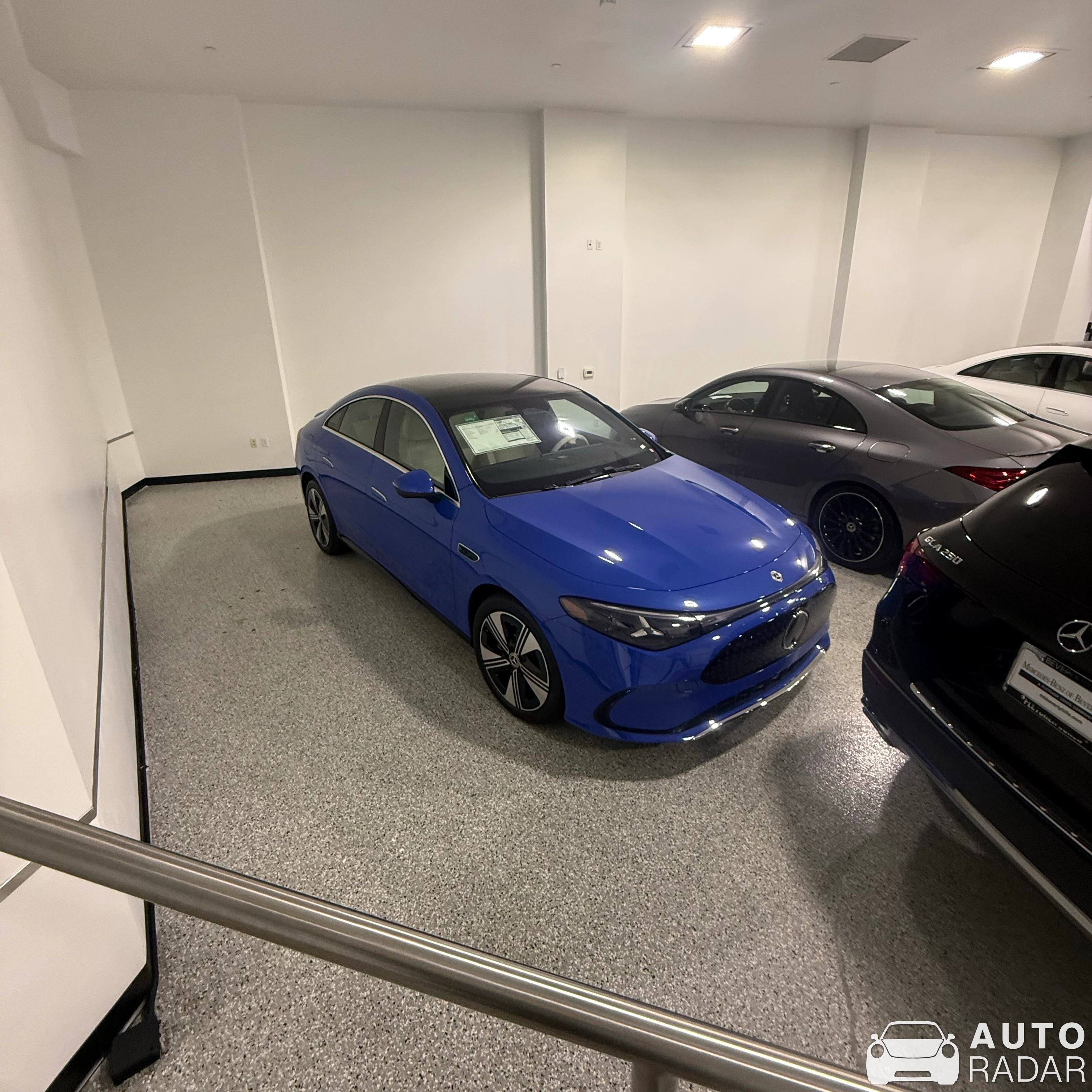 Mercedes-Benz CLA EV 2025 spotted in Beverly Hills