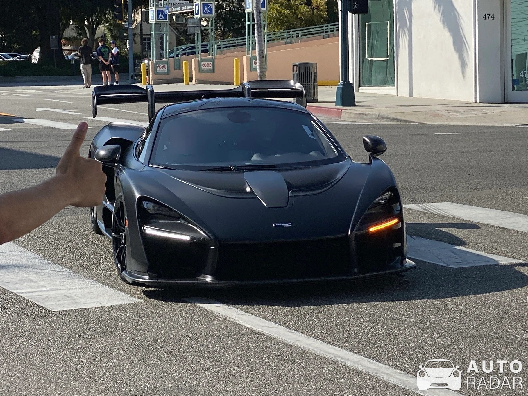 McLaren Senna spotted in Beverly Hills