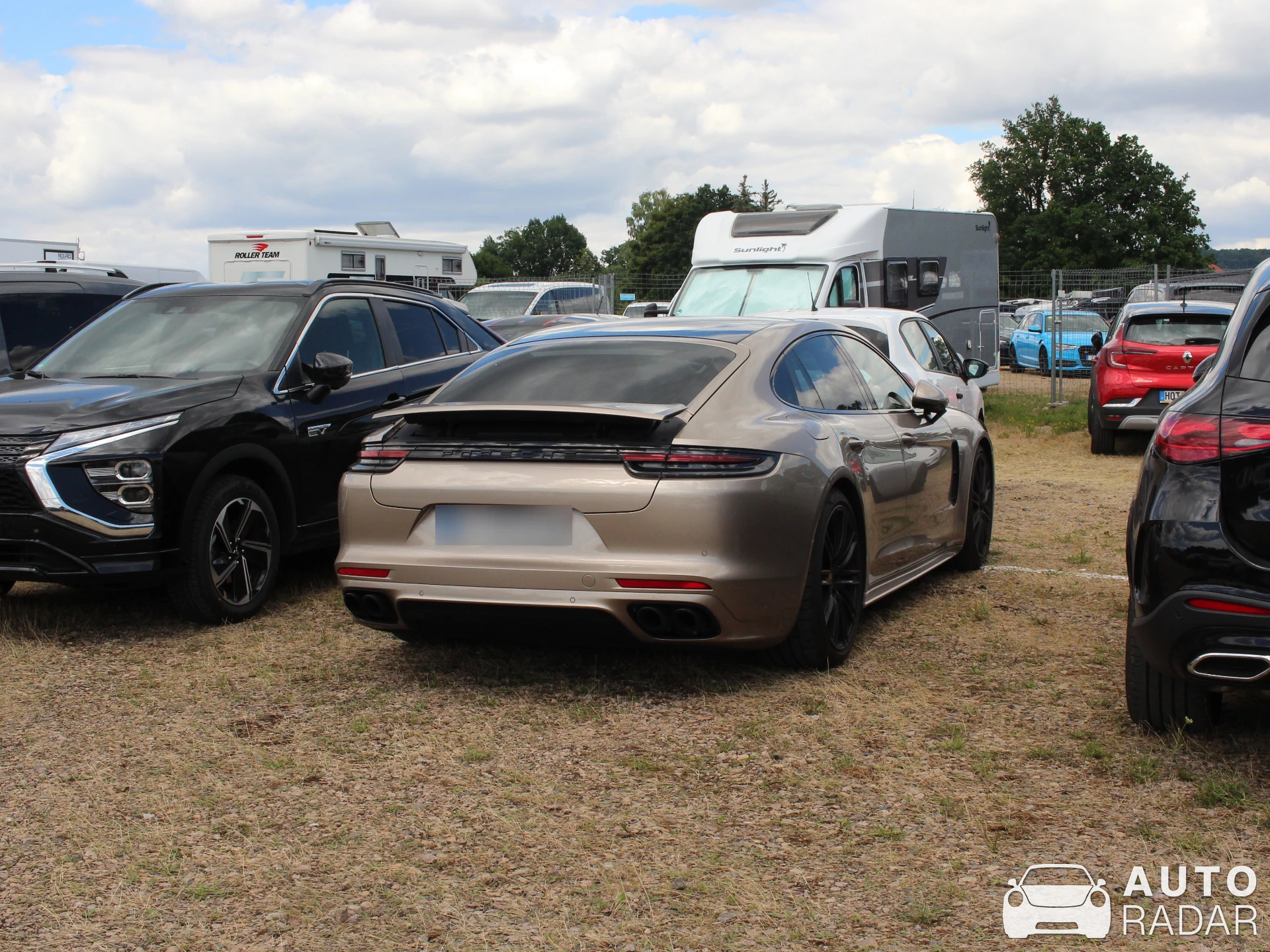 Porsche 971 Panamera Turbo spotted in Oberlungwitz