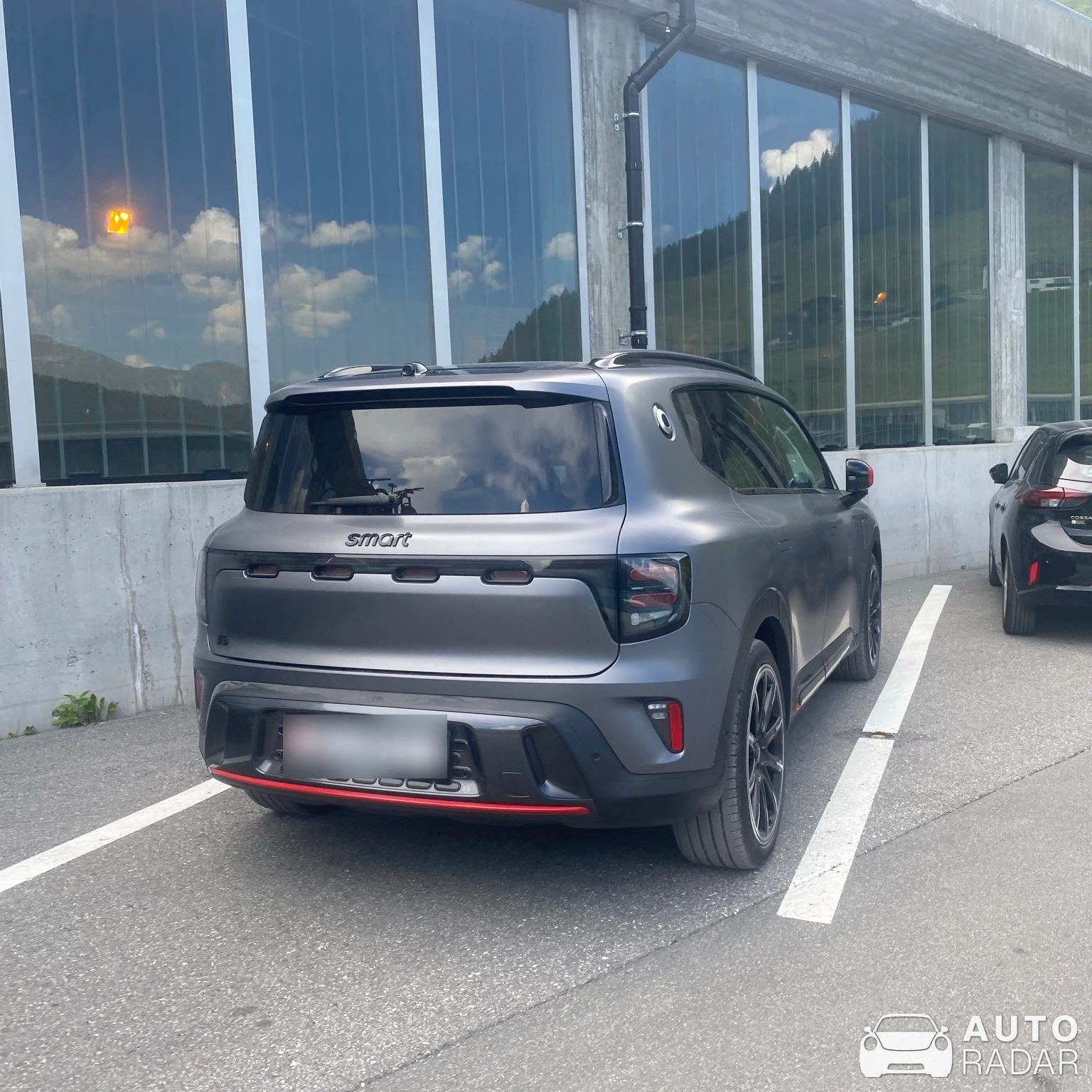 Smart #3 spotted in Davos Platz
