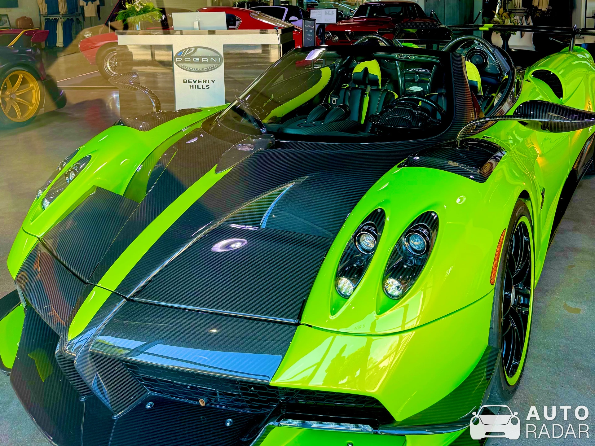 Pagani Huayra BC spotted