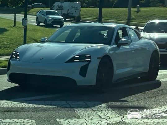 Porsche Taycan spotted in Gahanna