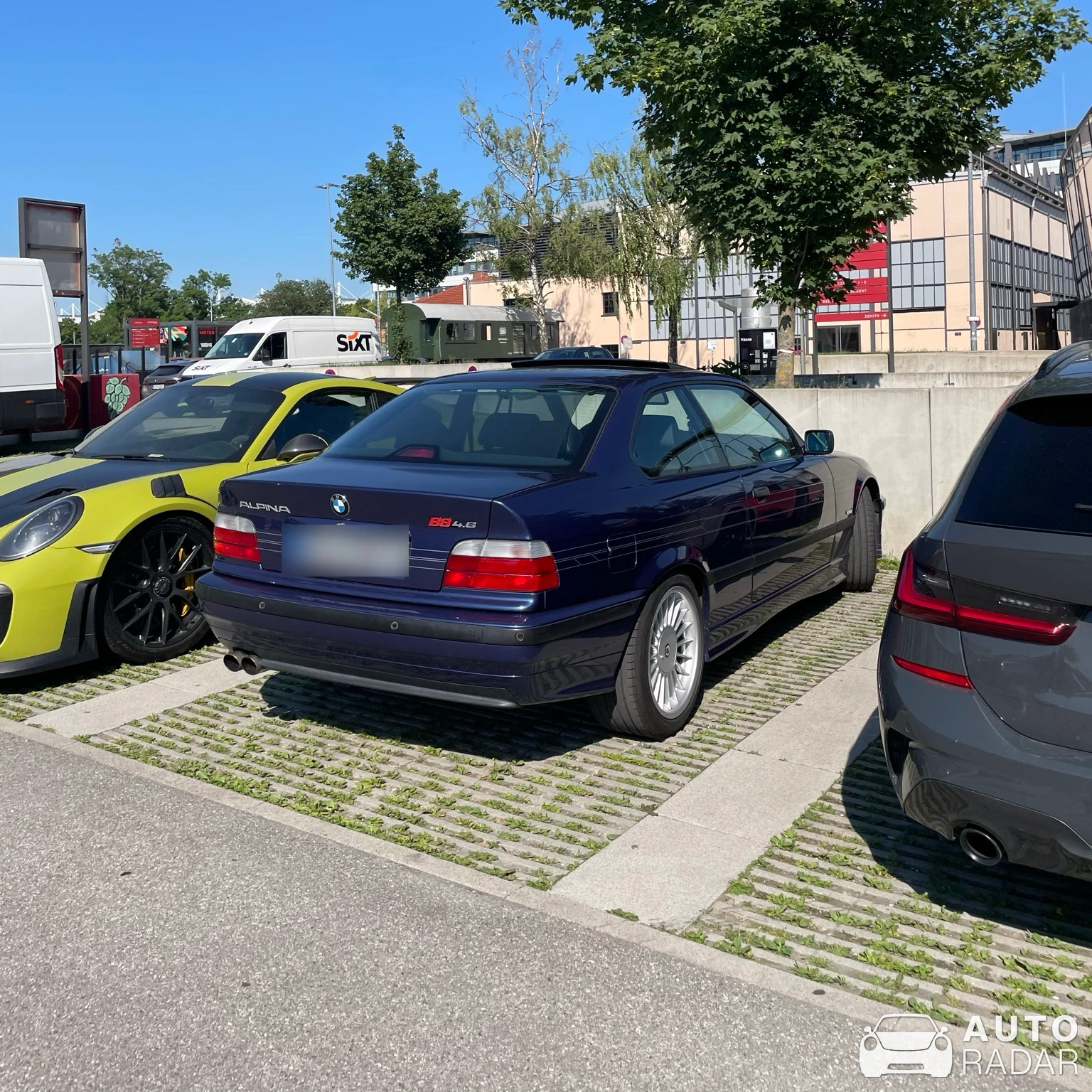 Alpina B8 4.6 Sedan E36 spotted in München