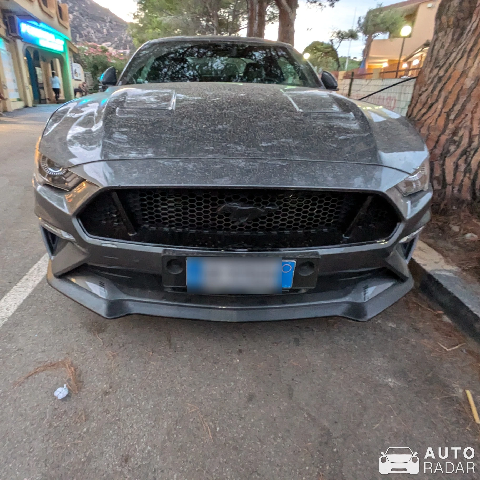 Ford Mustang spotted in Costa Rei, Italy
