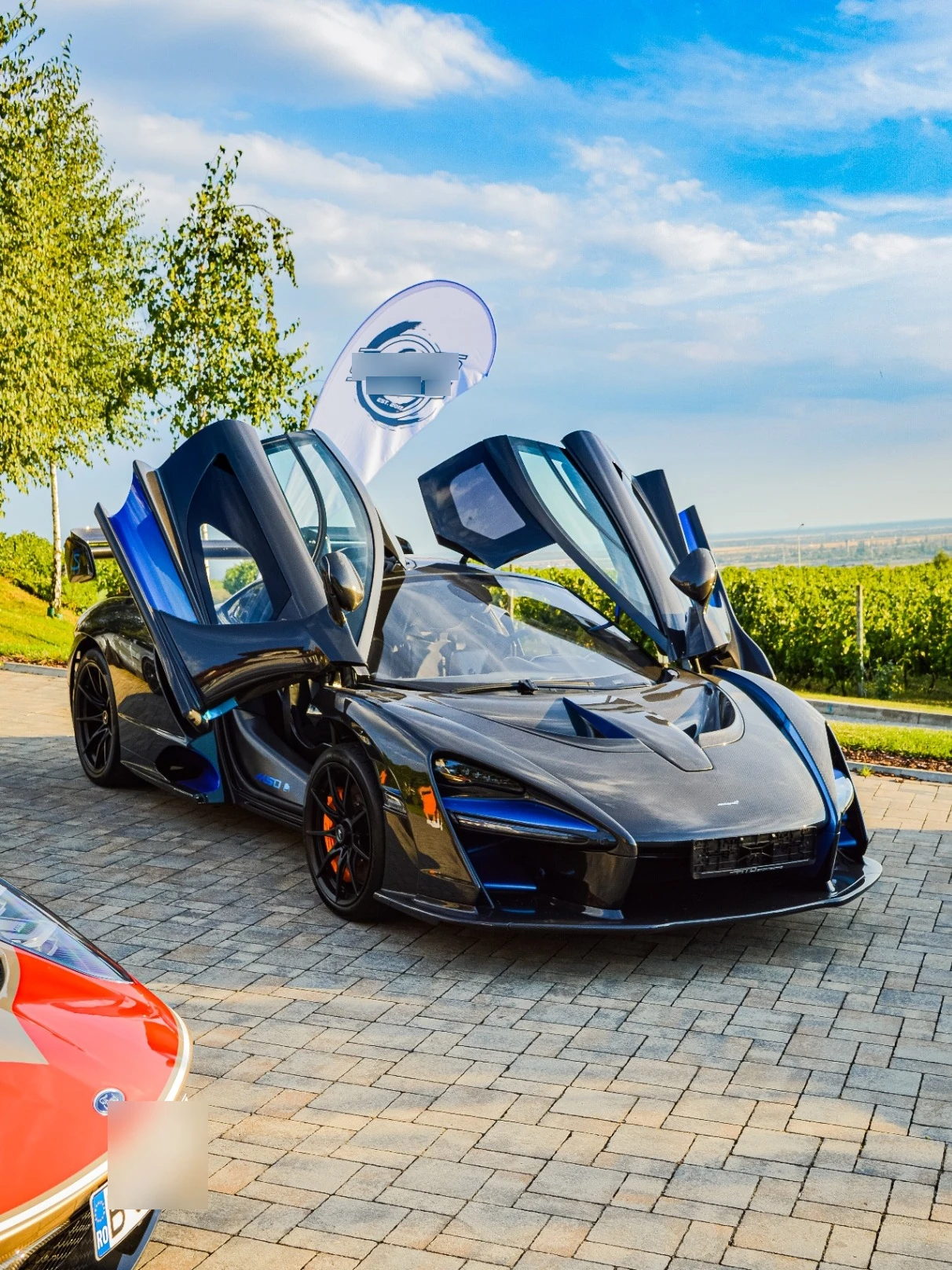 McLaren Senna spotted in Chițorani, Romania