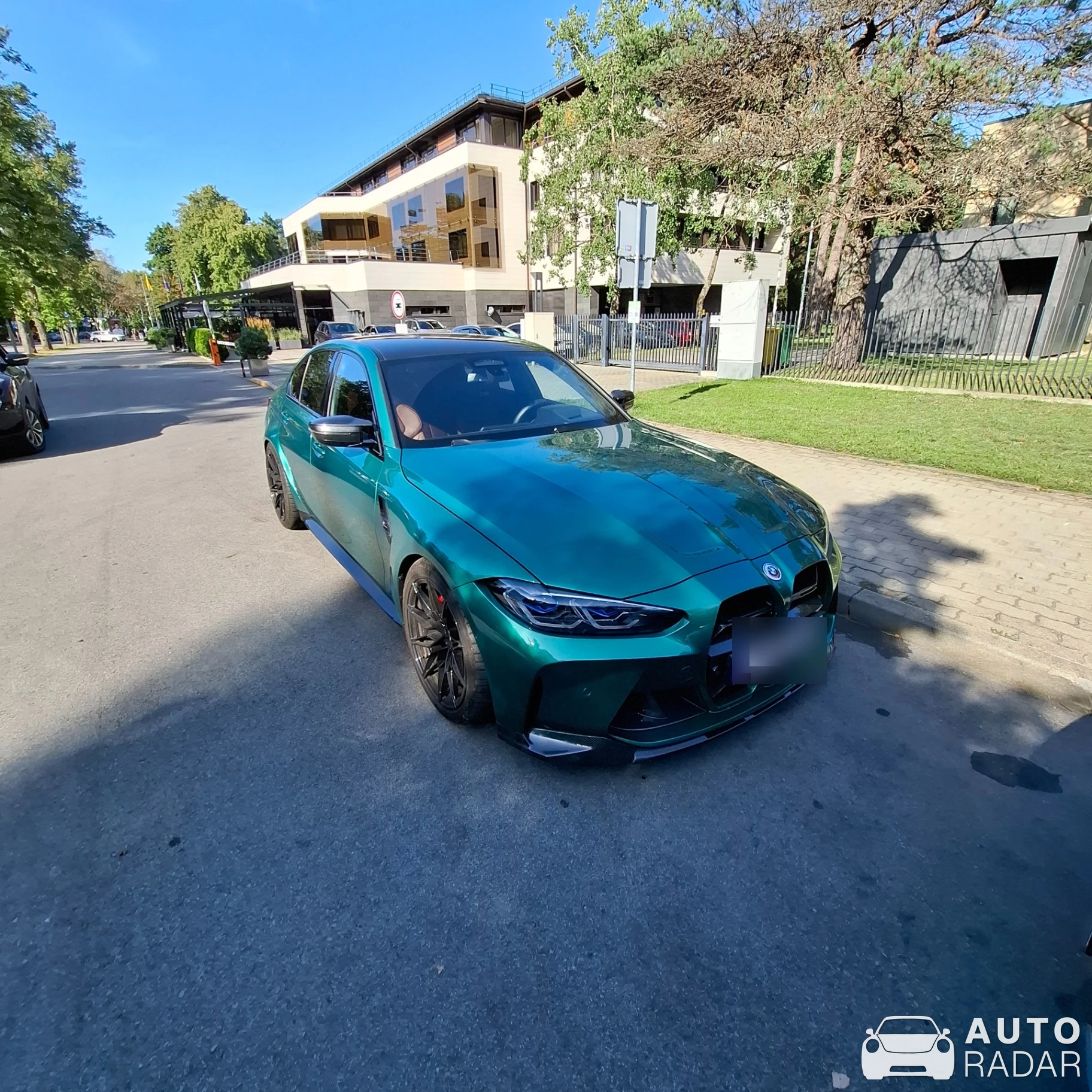 BMW M3 G80 Sedan Competition spotted in Palanga, Lithuania