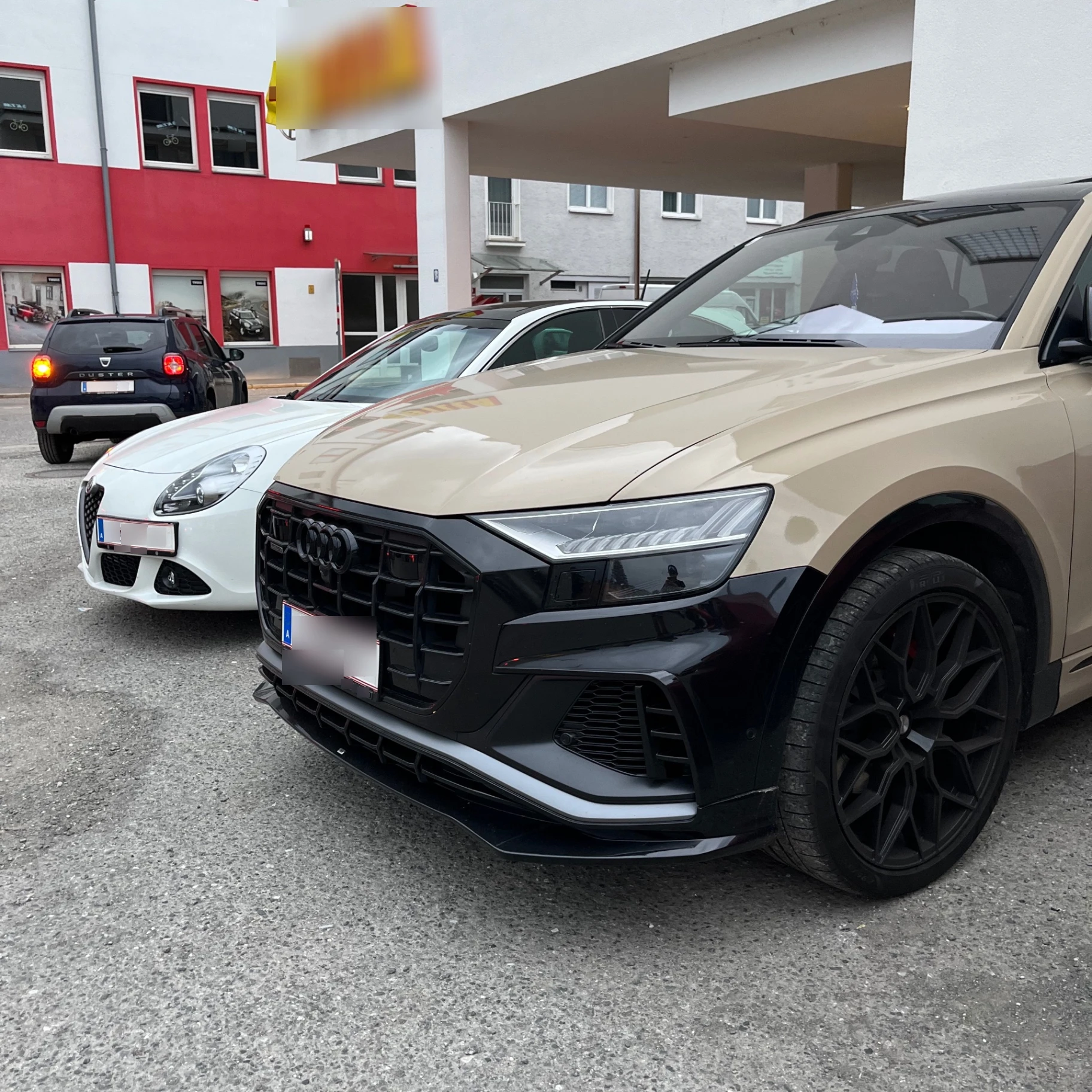 Audi Q8 spotted in Innsbruck, Austria