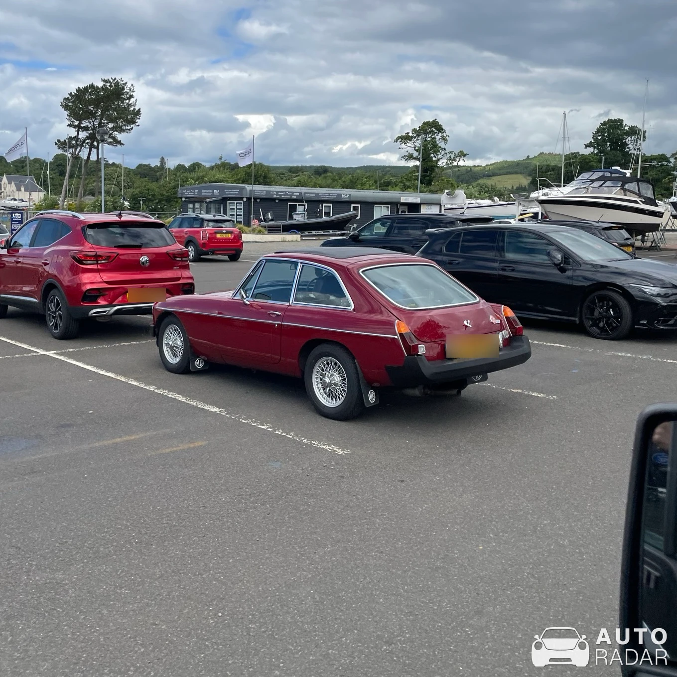 MGB GT spotted in Greenock