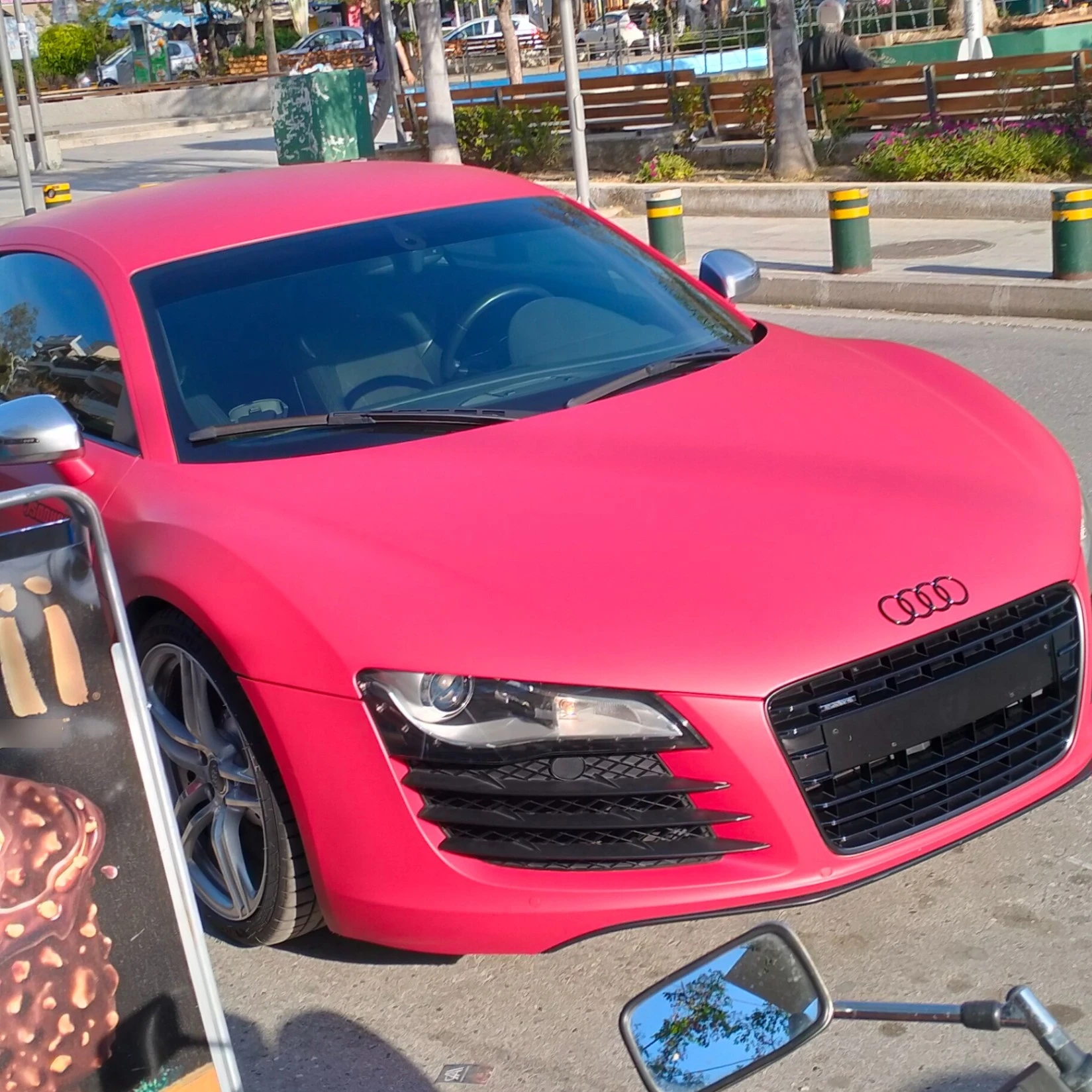 Audi R8 Type 42 spotted in Imittos, Greece