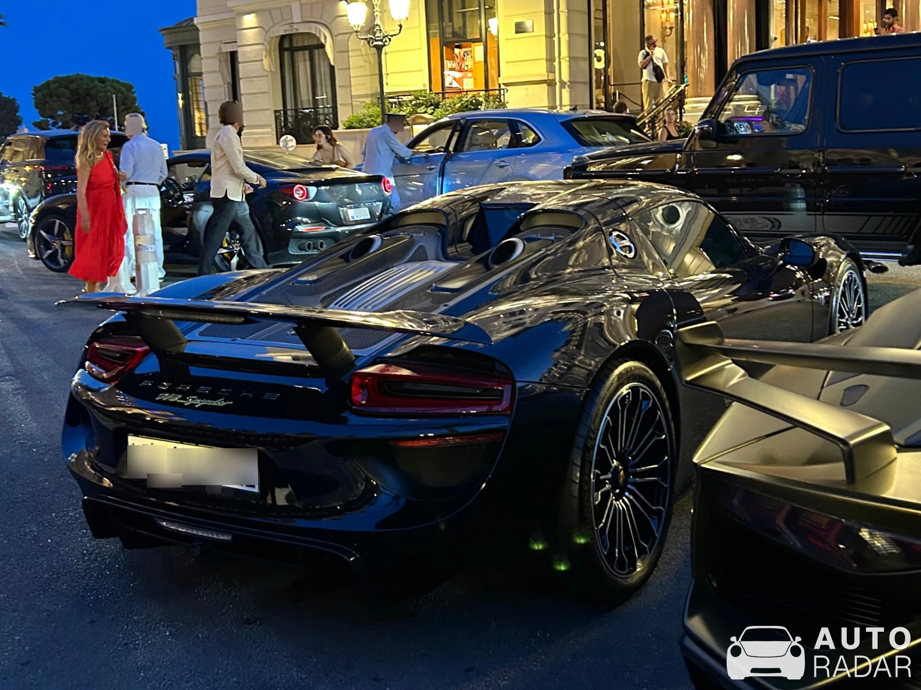 Porsche 918 Spyder spotted in , Monaco