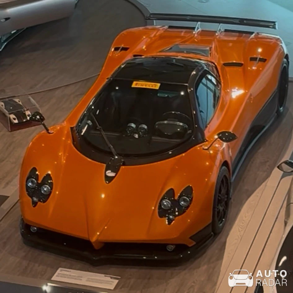 Pagani Zonda F spotted