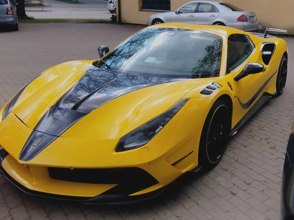 Ferrari 488 GTB Mansory Siracusa 4XX spotted in Rīga