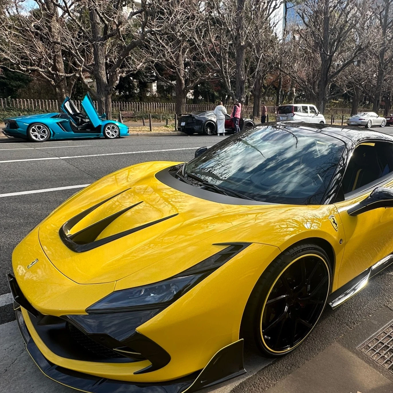 Ferrari F8 Spider Mansory spotted in Minato City, Japan
